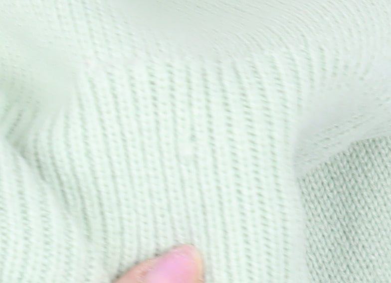 AX Paris Women's Green Roll Neck Balloon Sleeve Jumper