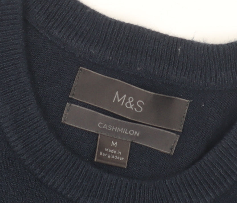 Marks & Spencer Men's Blue M Pullover Jumper