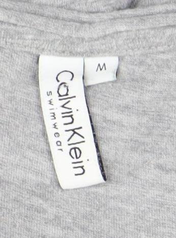 Unisex Adults UK Size M Calvin Klein Grey T-Shirt