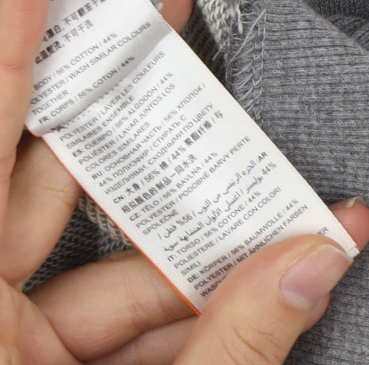 Superdry Grey Women's Pullover Hoodie Size 16 for Casual Wear