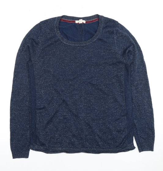Womens UK Size 12 White Stuff Blue Pullover Jumper