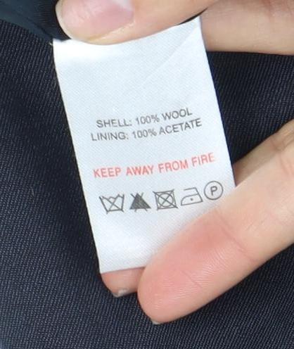 Reiss Women’s Blue Double-Breasted Blazer UK 6