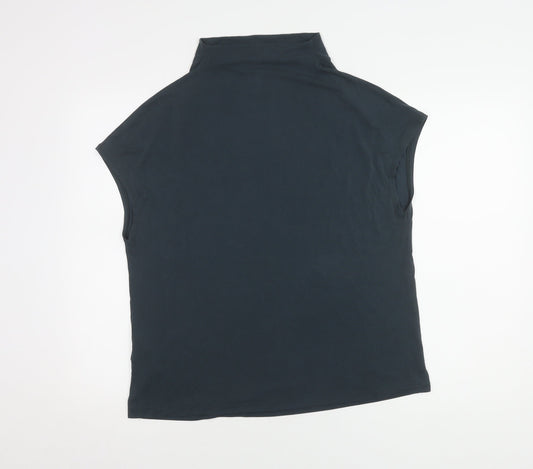 Womens UK Size 14 Gerry Weber Black Basic T-Shirt