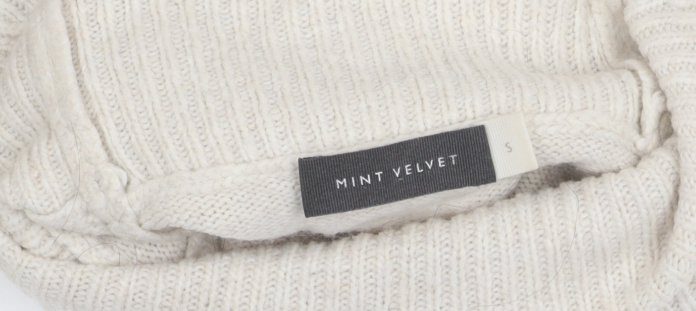 Womens UK Size S Mint Velvet Ivory Jumper