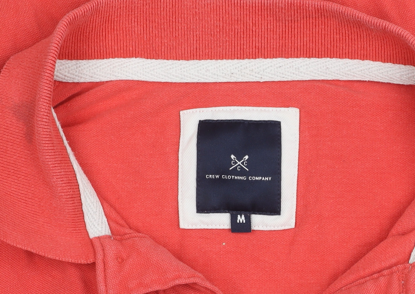 Crew Clothing Company Red Men's Polo M