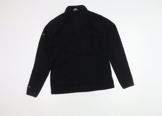 Unisex Adults UK Size L Trespass Black Basic Jacket