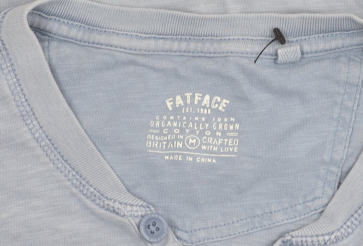 Mens UK Size M FatFace Blue T-Shirt