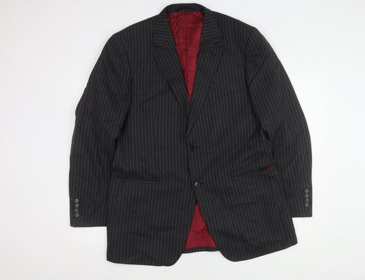 Mens UK Size 42 Austin Reed Regular Grey Suit Jacket