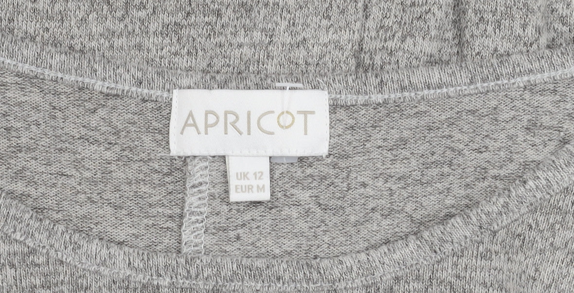 Apricot Women's Grey Pullover Jumper Size 12