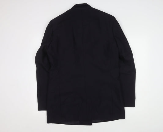 Mens UK Size 40 The Burton Collection Regular Black Suit Jacket