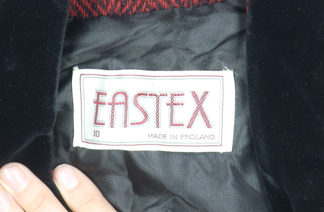 Eastex Women's Red Wool Blazer Size 10