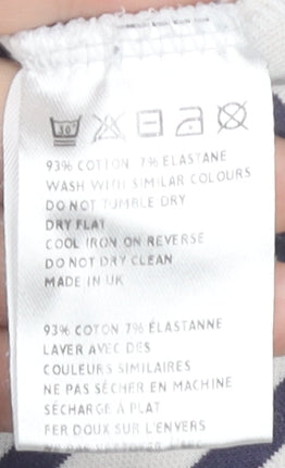 Womens UK Size S BDG White Basic T-Shirt