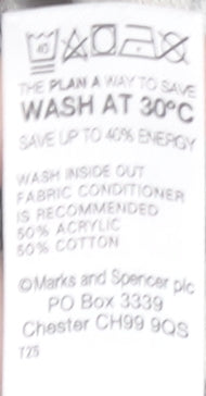 Womens UK Size 16 Marks and Spencer Grey Cardigan Jumper