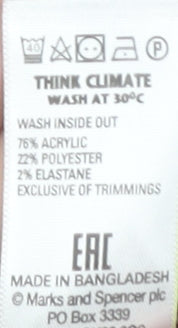 Womens UK Size L Marks and Spencer Multicoloured Cardigan Jumper