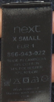 Next Men's Blue Crew Neck Pullover Jumper XS