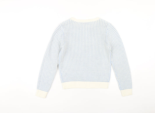 Dorothy Perkins Blue Pullover Jumper Size 6 Womens