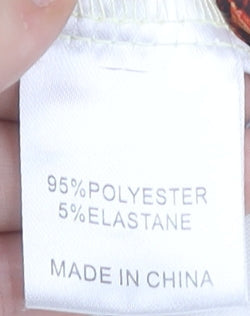 Lindy Bop Women's Multicoloured Floral Fit & Flare Dress, Size 14