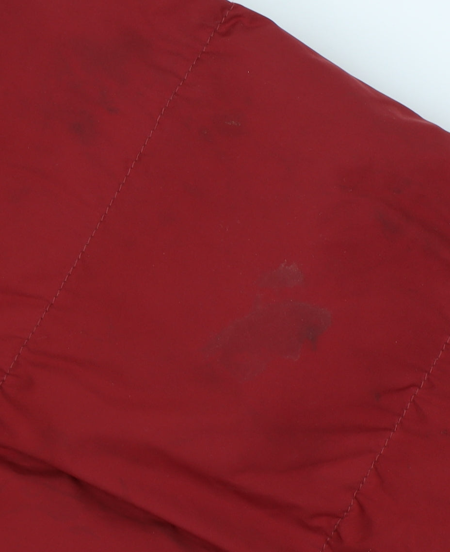 Levi's Red Puffer Jacket Unisex Adults M