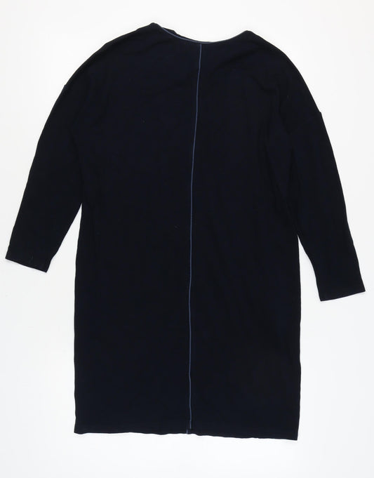 The White Company Women's Black Long Sleeve Dress