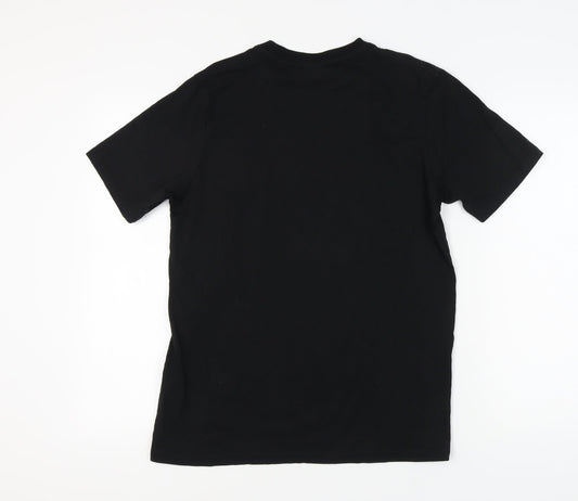 Mens UK Size M FILA Black T-Shirt