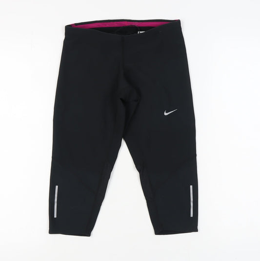 Nike Women's Black Capri Leggings XS - Gym & Run Ready