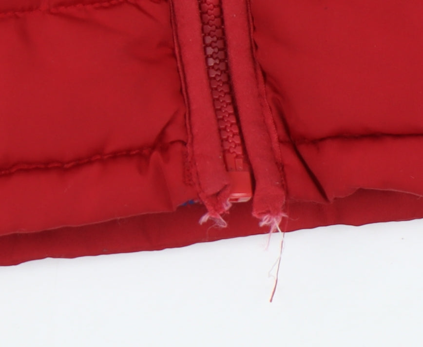 Additional view of Ben Sherman Red Puffer Jacket for unisex toddlers, 12 months