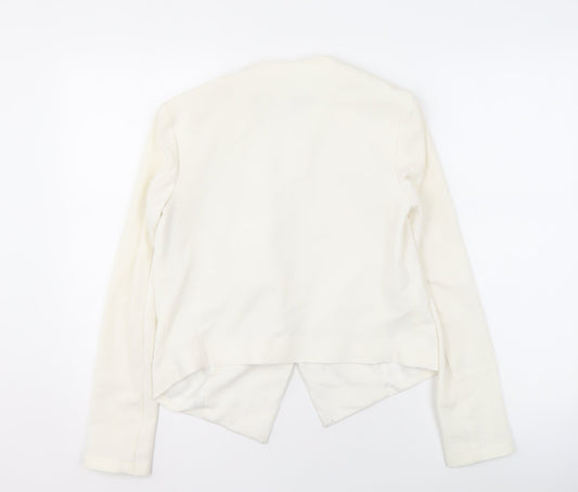 Divided Women's White Blazer Size 10 - Formal Workwear
