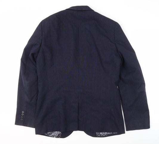 Mens UK Size 42 NEXT Regular Blue Suit Jacket
