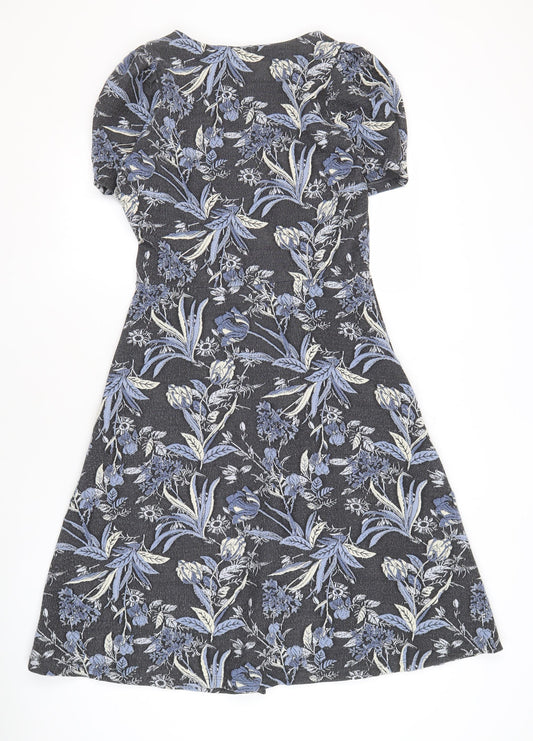 Next Women's Floral A-Line Dress, Multicoloured, Size 10T