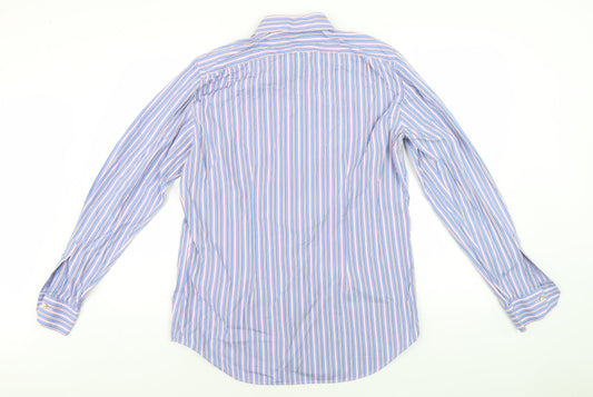 Mens UK Collar Size 16 Paul Smith Smart Blue Dress Shirt
