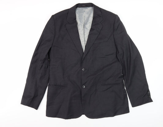 Mens UK Size 44 Austin Reed Regular Grey Suit Jacket