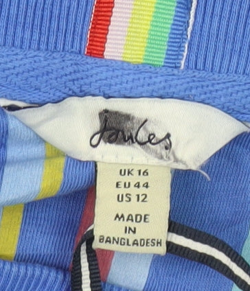 Joules Men's Blue Cotton Pullover Jumper, L, New With Tags