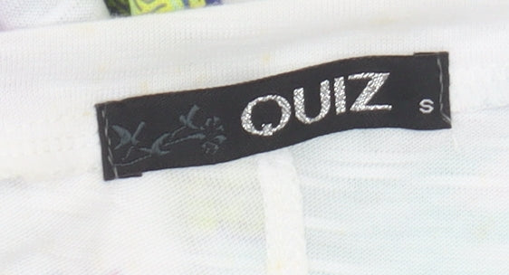 Quiz Women's Multicoloured Pineapple T-Shirt, Size S