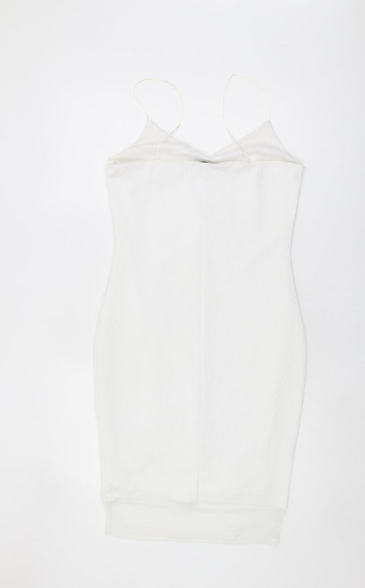 River Island Women’s White Slip Dress Size 12