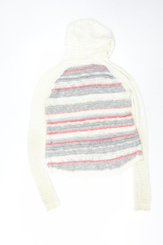 Womens UK Size XS Hollister Multicoloured Pullover Jumper