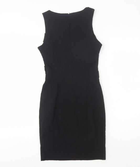Jane Norman Women's Black Pencil Dress Size 10