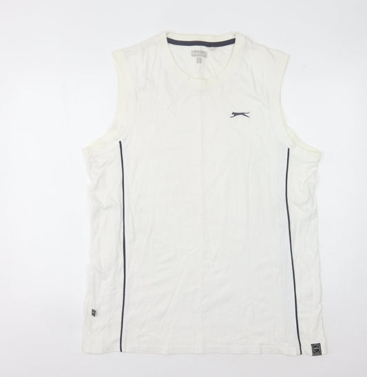 Mens UK Size XL Slazenger White Gym & Training Tank