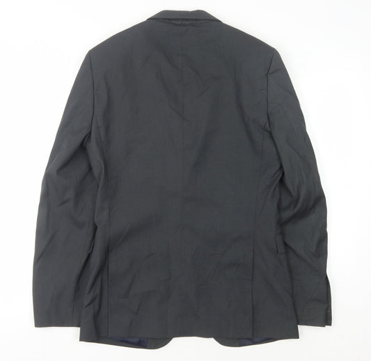 Topman Men's Grey Blazer, 36R Formal, Excellent Condition