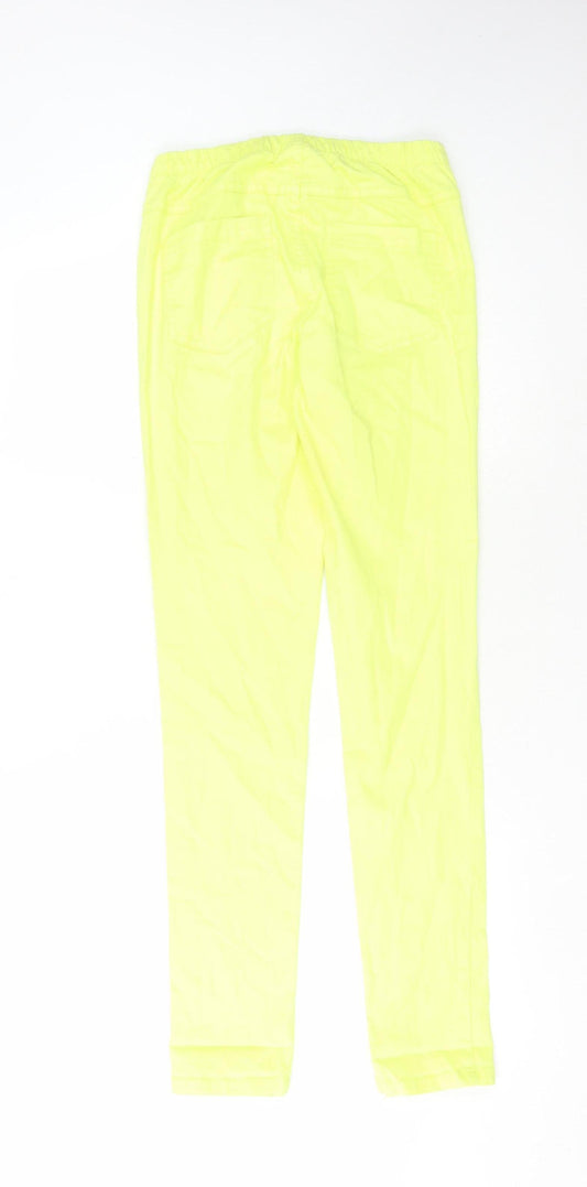 Womens UK Size M Pieces Jegging Yellow Jeans