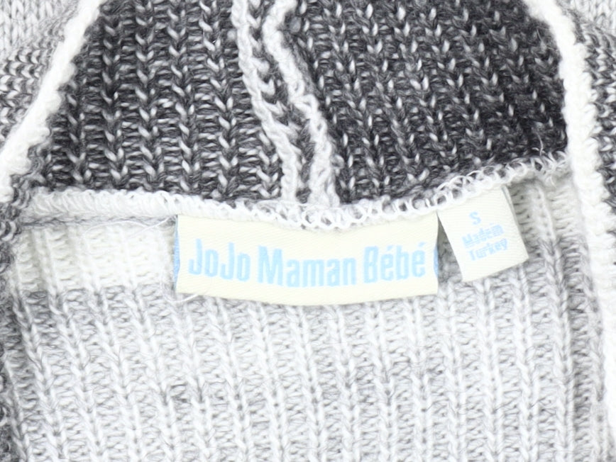 Womens UK Size S JoJo Maman Bébé Multicoloured Cardigan Jumper