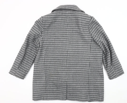 Womens UK Size 16 Marks and Spencer Black Single-Breasted
