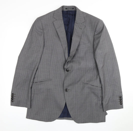 Mens UK Size 40 Austin Reed Regular Grey Suit Jacket