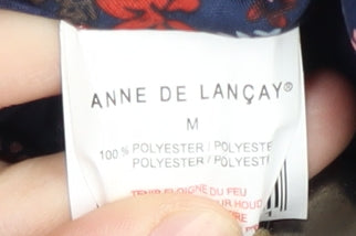 Womens UK Size M Anne De Lancay Multicoloured Puffer Jacket