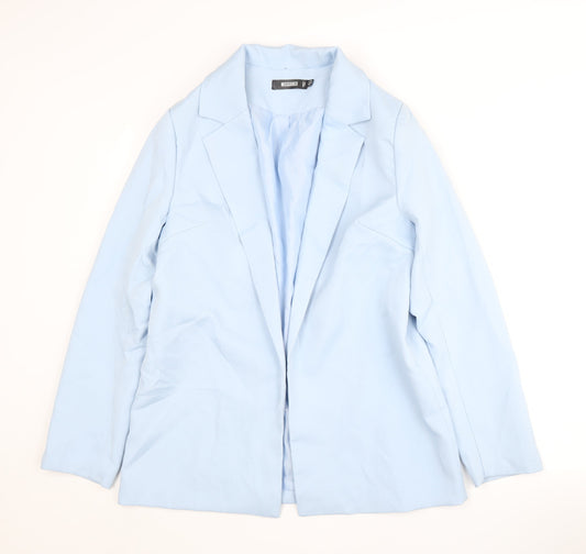 Womens UK Size 8 Missguided Regular Blue Blazer