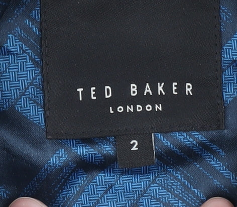 Mens UK Size S Ted Baker Grey Basic Jacket