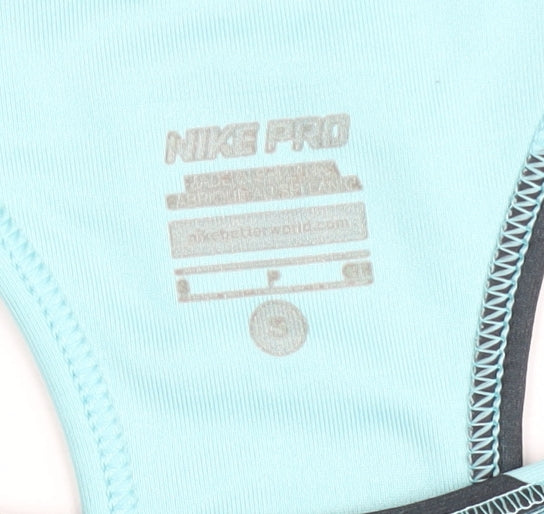 Nike Women's Blue Tank Top - Small, Athletic, Gym