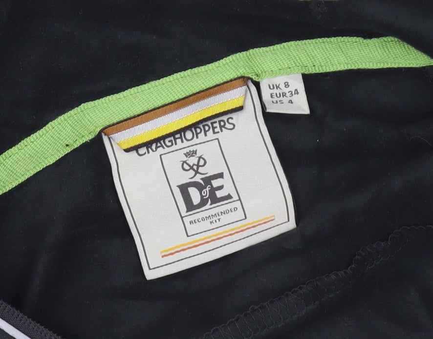Craghoppers Women's Black Hooded Jacket Size 8