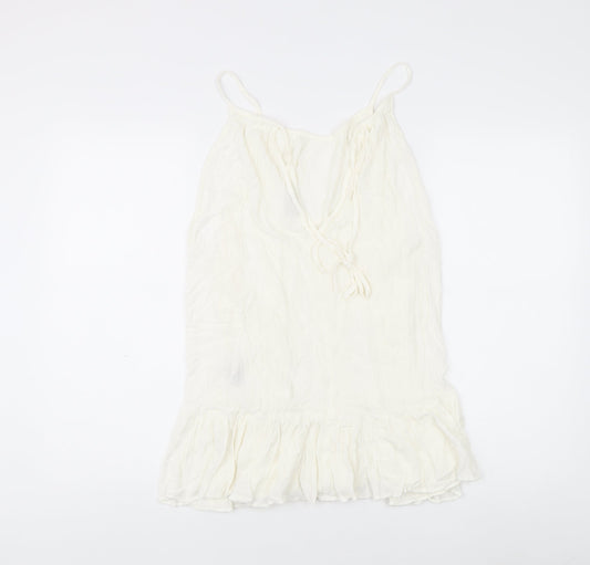Womens UK Size 22 ASOS White Camisole Tank