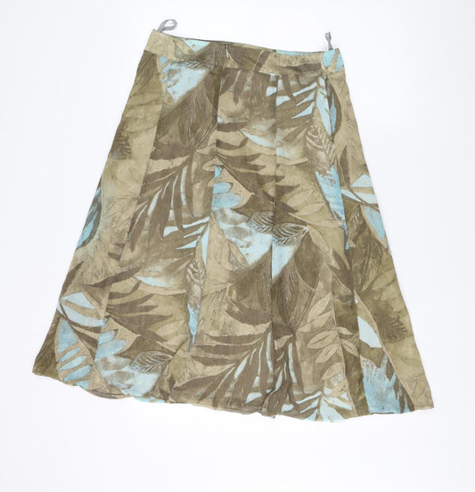 Womens UK Size 10 Gelco A-Line Skirt