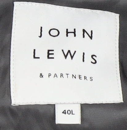 Mens UK Size 40 John Lewis Regular Grey Suit Jacket